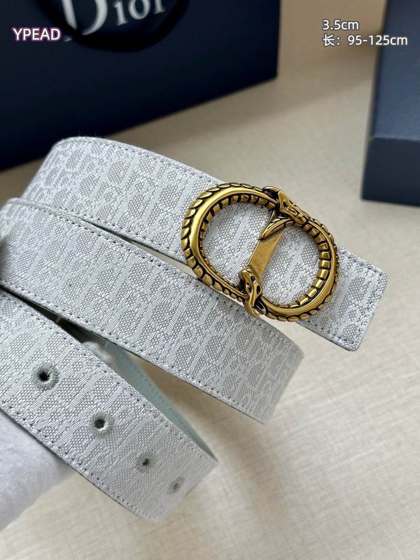 Dior belt 35mmX95-125cm 8L (75)
