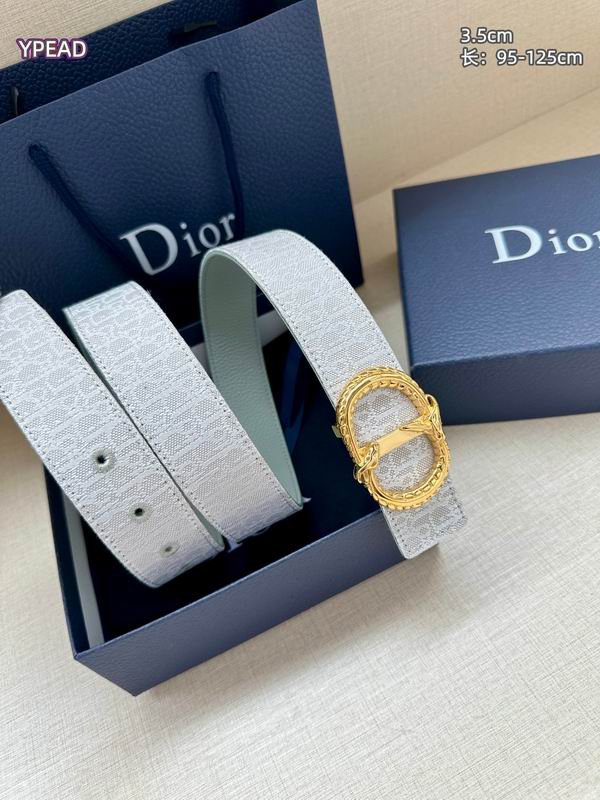 Dior belt 35mmX95-125cm 8L (80)