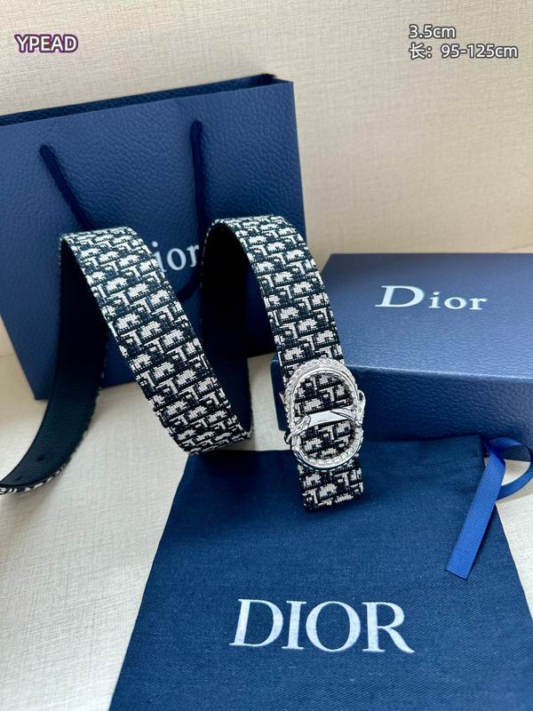 Dior belt 35mmX95-125cm 8L (87)