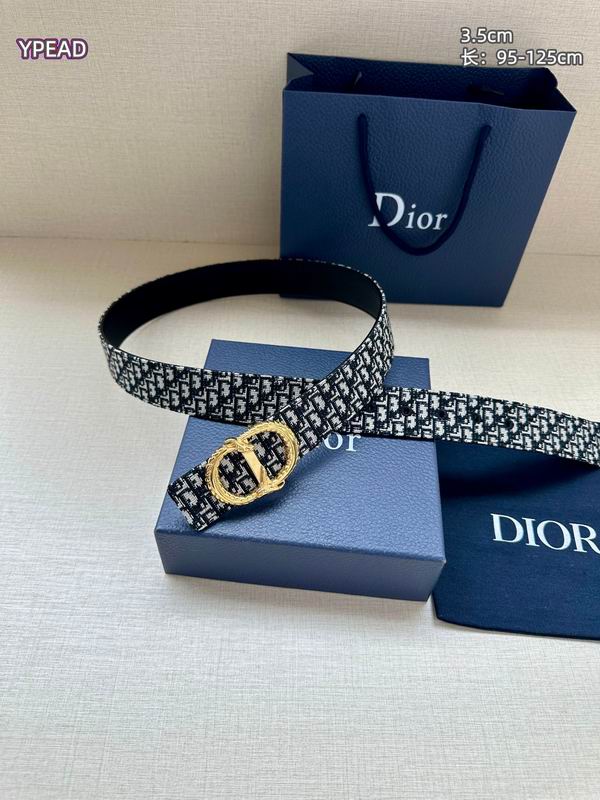 Dior belt 35mmX95-125cm 8L (92)