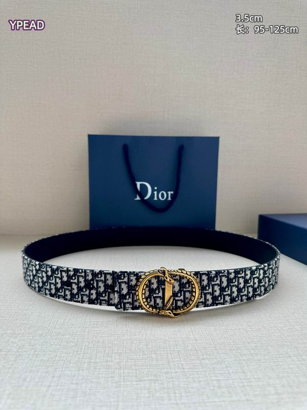 Dior belt 35mmX95-125cm 8L (93)