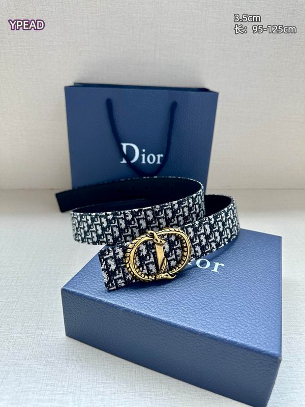 Dior belt 35mmX95-125cm 8L (94)