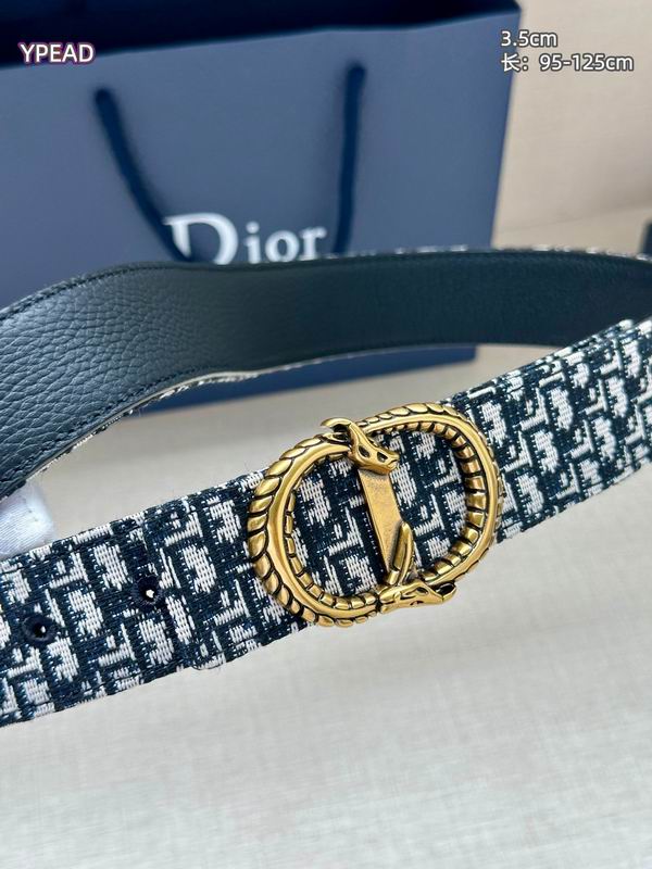 Dior belt 35mmX95-125cm 8L (95)