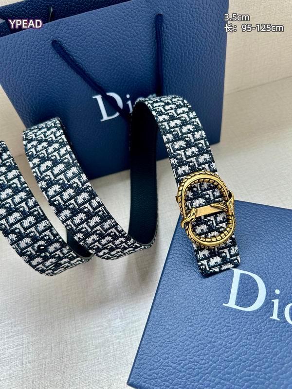 Dior belt 35mmX95-125cm 8L (96)
