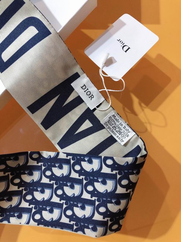 Dior silk ribbon 6X105cm E01 (5)