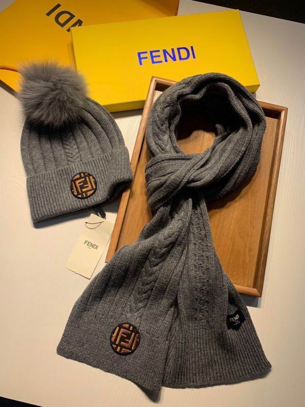 Fendi Scarf Hat hm (25)