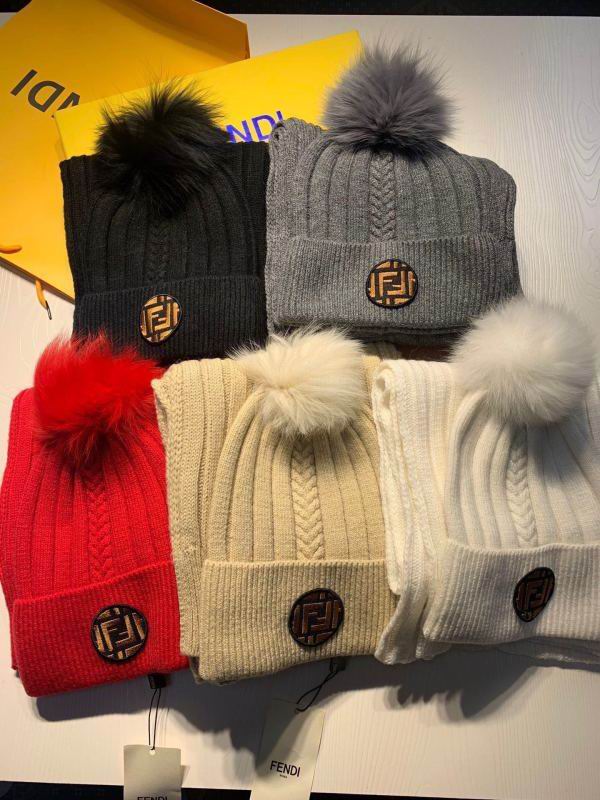 Fendi Scarf Hat hm (29)