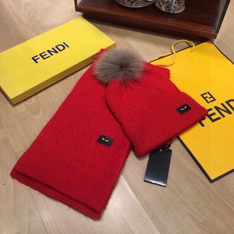 Fendi Scarf Hat hm (3)