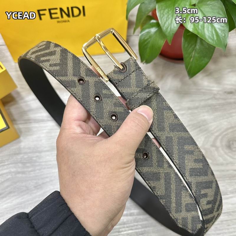 Fendi belt 35mmX95-125cm 8L (8)