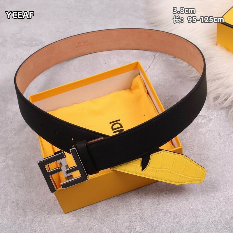 Fendi belt 38mmX95-125cm 8L (1)