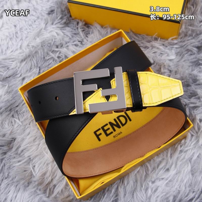 Fendi belt 38mmX95-125cm 8L (10)
