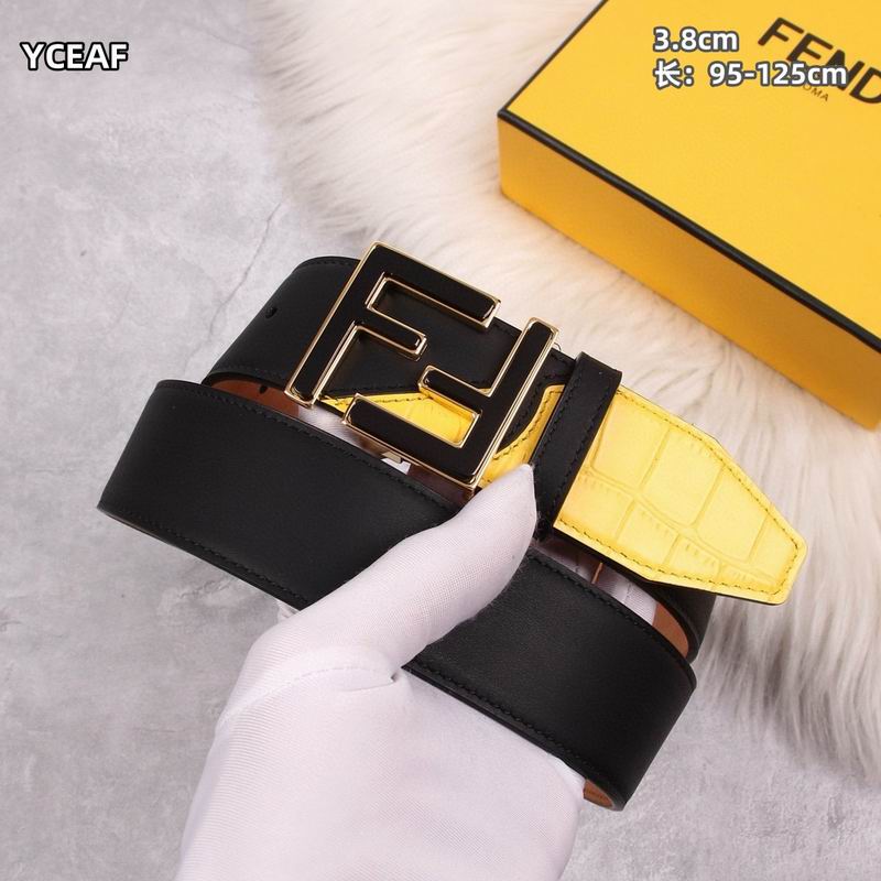 Fendi belt 38mmX95-125cm 8L (10)