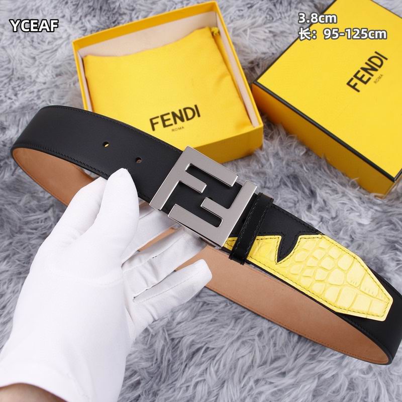 Fendi belt 38mmX95-125cm 8L (12)