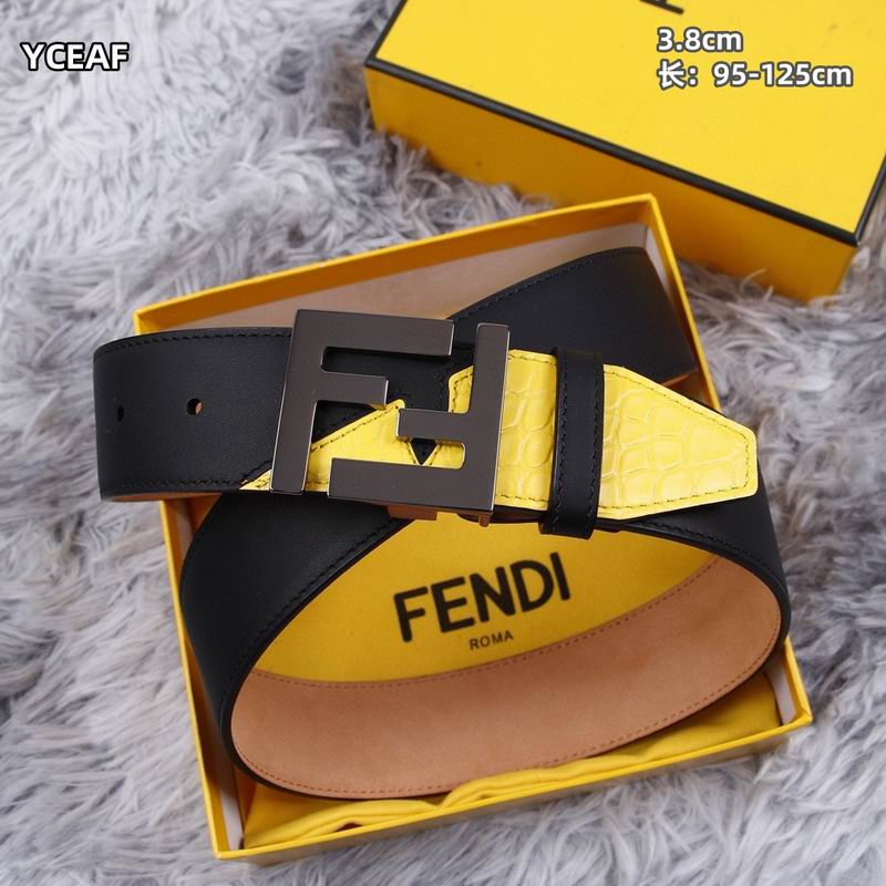 Fendi belt 38mmX95-125cm 8L (14)
