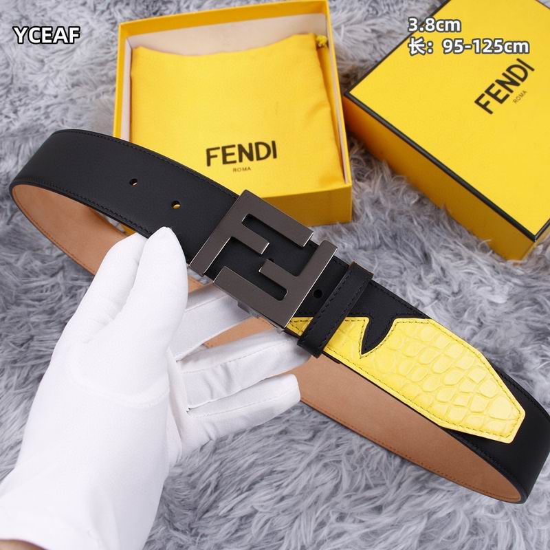 Fendi belt 38mmX95-125cm 8L (16)