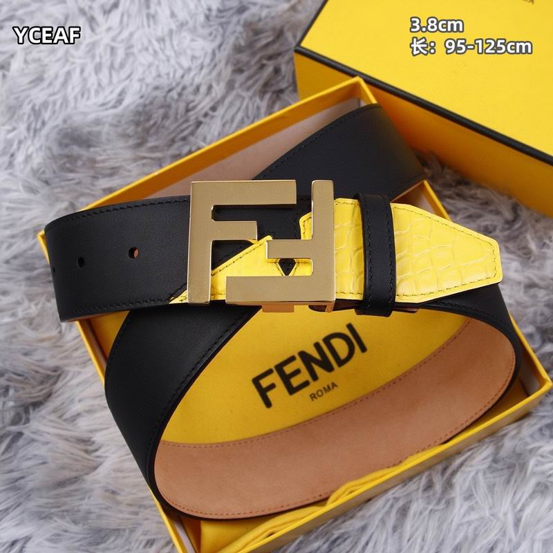 Fendi belt 38mmX95-125cm 8L (18)