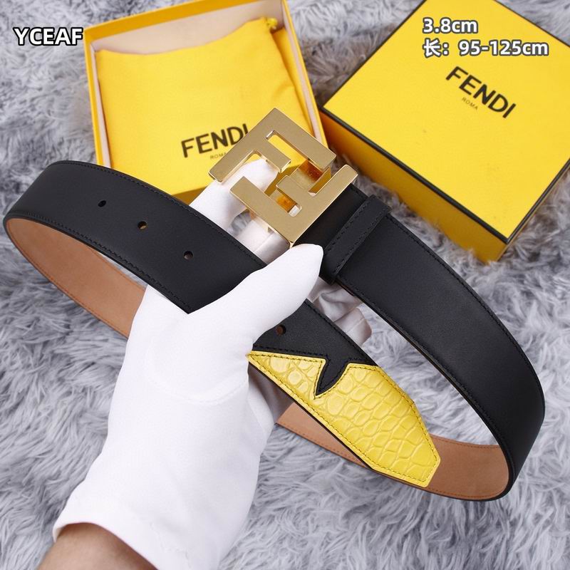 Fendi belt 38mmX95-125cm 8L (19)