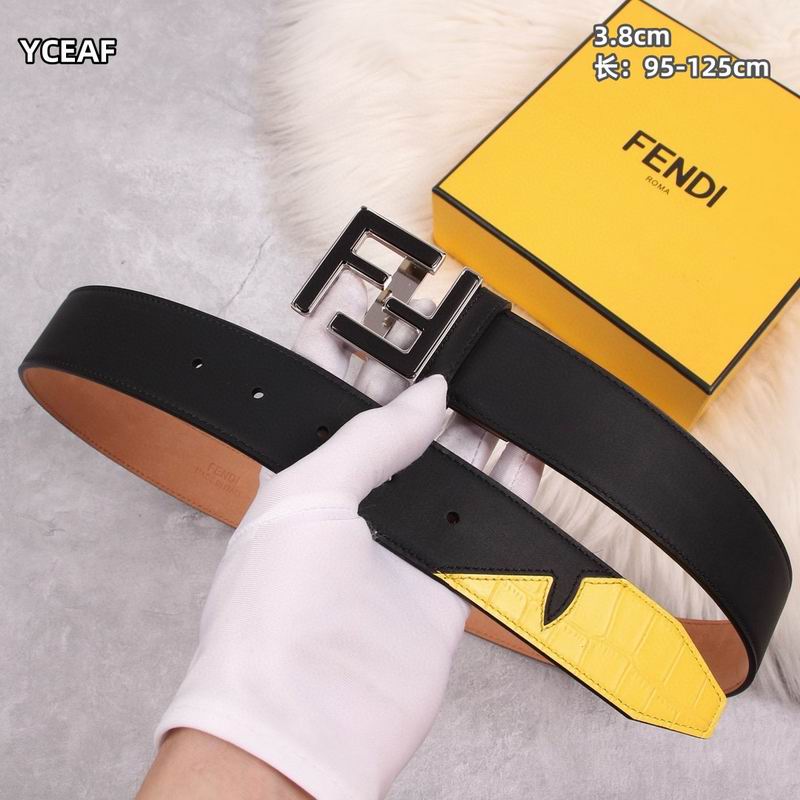 Fendi belt 38mmX95-125cm 8L (2)