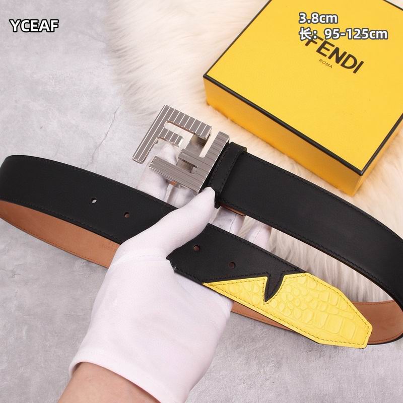 Fendi belt 38mmX95-125cm 8L (3)