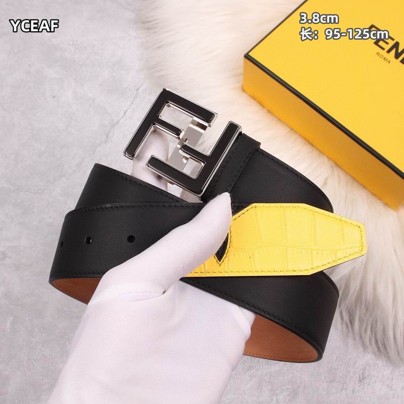Fendi belt 38mmX95-125cm 8L (3)