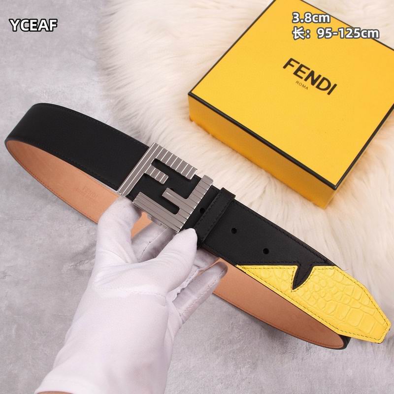 Fendi belt 38mmX95-125cm 8L (4)