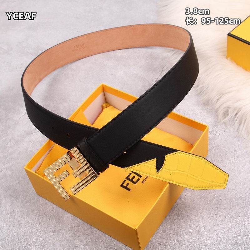 Fendi belt 38mmX95-125cm 8L (5)