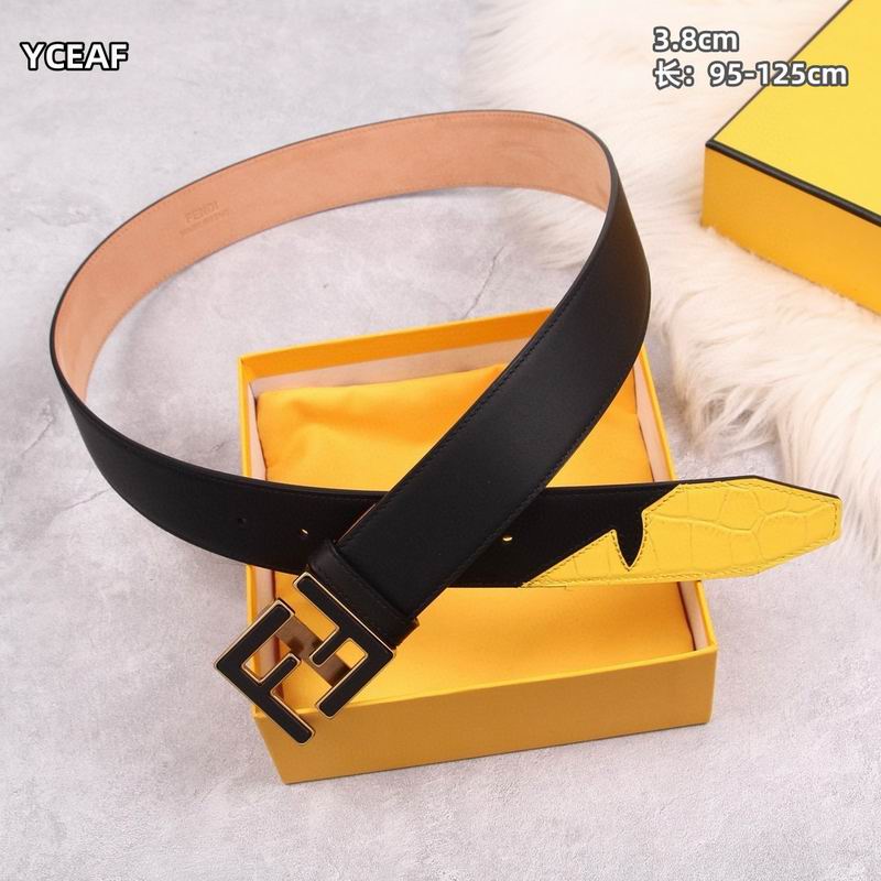 Fendi belt 38mmX95-125cm 8L (5)