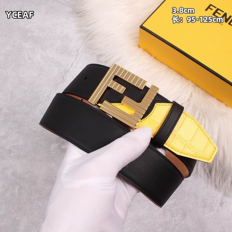 Fendi belt 38mmX95-125cm 8L (6)