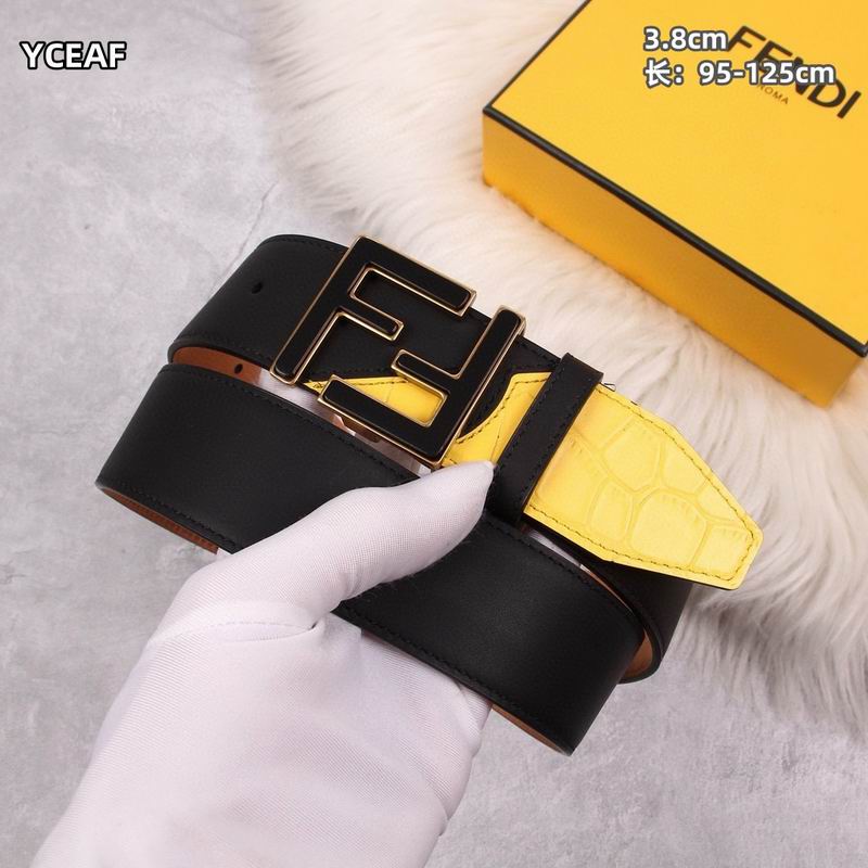 Fendi belt 38mmX95-125cm 8L (6)