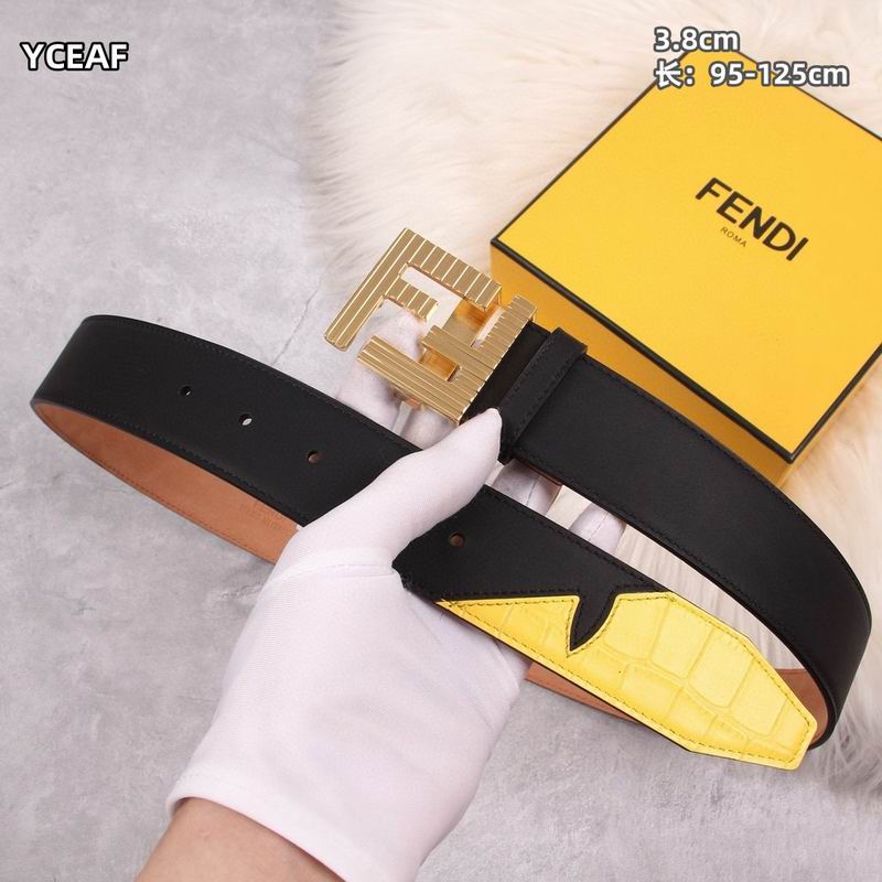 Fendi belt 38mmX95-125cm 8L (7)
