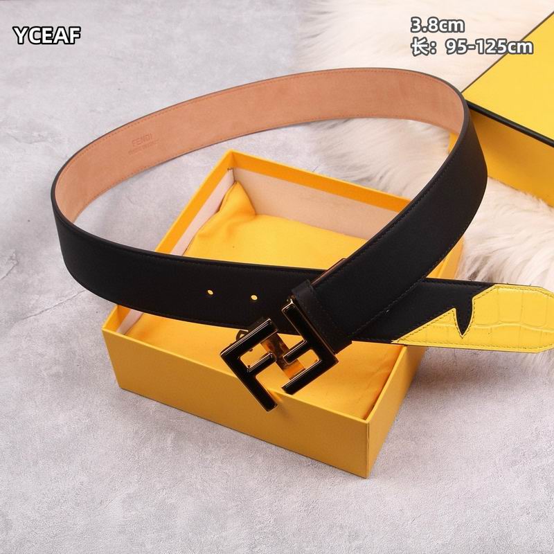 Fendi belt 38mmX95-125cm 8L (9)