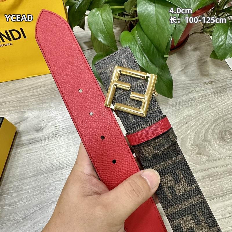Fendi belt 40mmX100-125cm 8L (8)