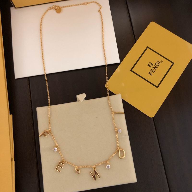 Fendi necklace 10yxq01 (3)