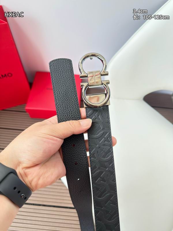 Ferragamo belt 34mmX105-125cm 8L (16)