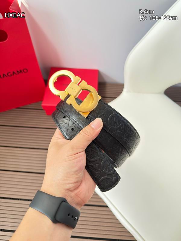 Ferragamo belt 34mmX105-125cm 8L (18)