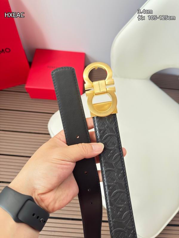 Ferragamo belt 34mmX105-125cm 8L (20)