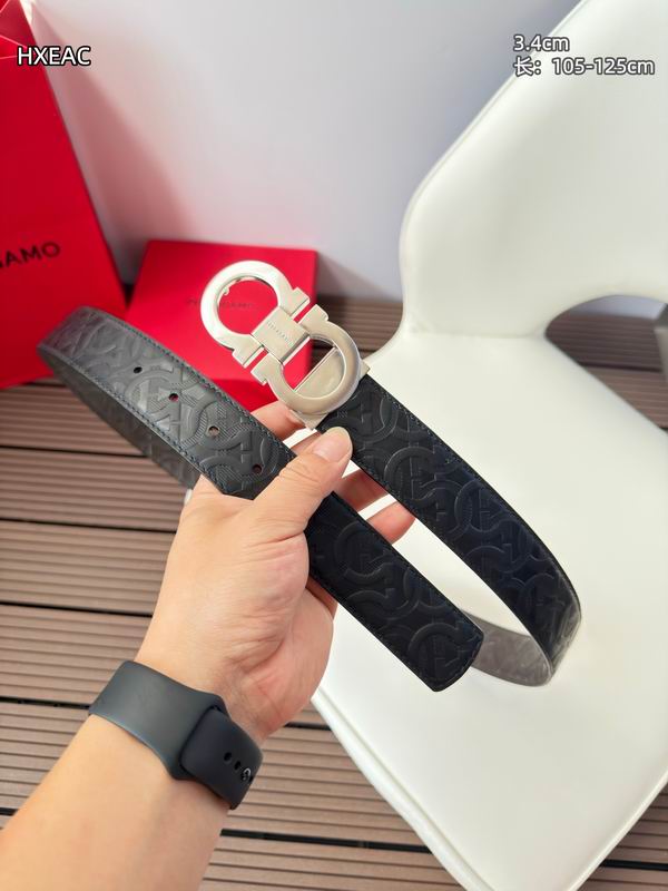 Ferragamo belt 34mmX105-125cm 8L (23)