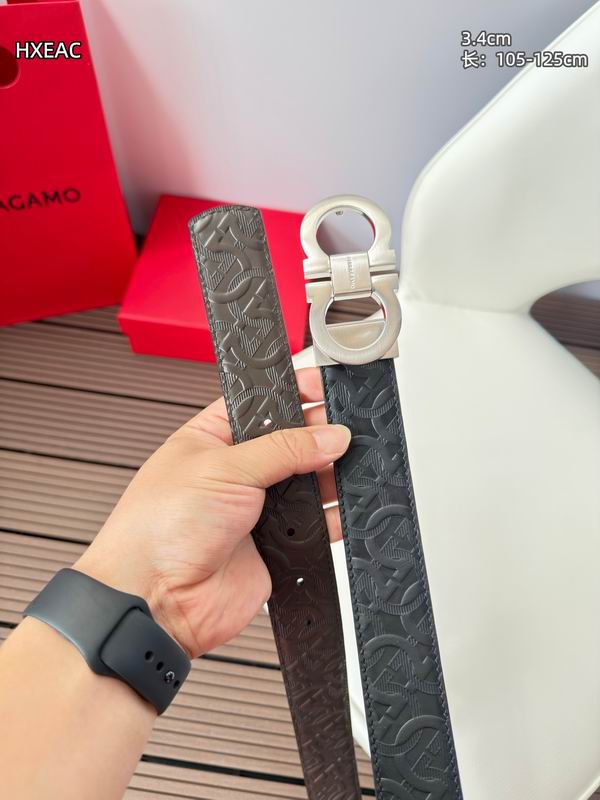 Ferragamo belt 34mmX105-125cm 8L (24)