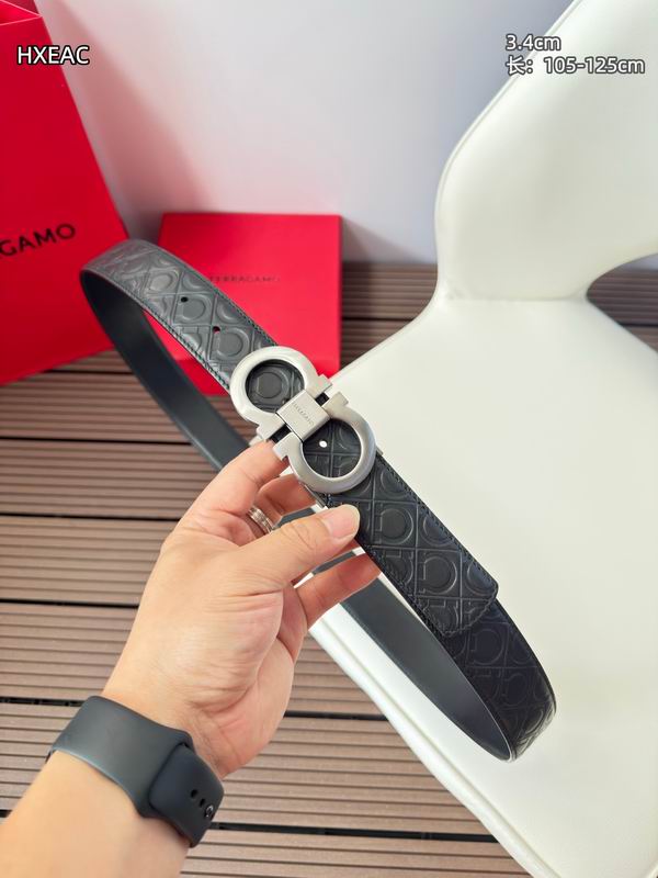 Ferragamo belt 34mmX105-125cm 8L (25)