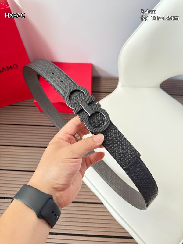 Ferragamo belt 34mmX105-125cm 8L (29)