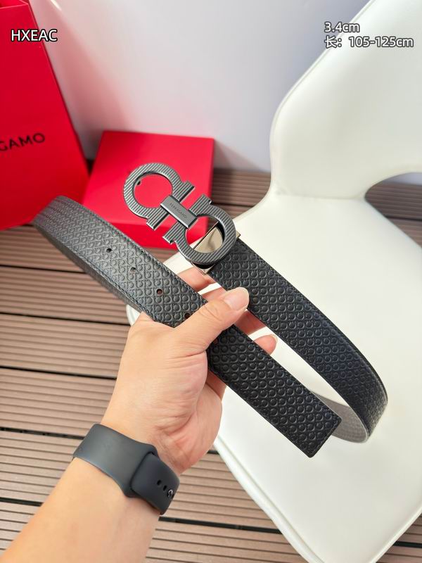Ferragamo belt 34mmX105-125cm 8L (31)