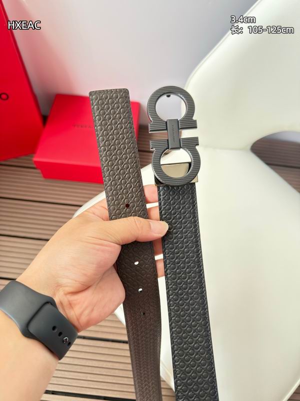 Ferragamo belt 34mmX105-125cm 8L (32)