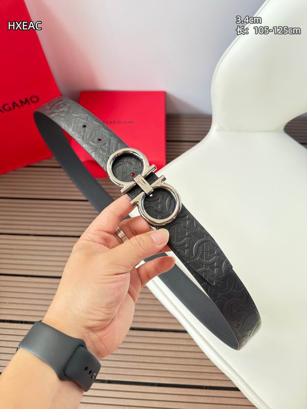 Ferragamo belt 34mmX105-125cm 8L (33)