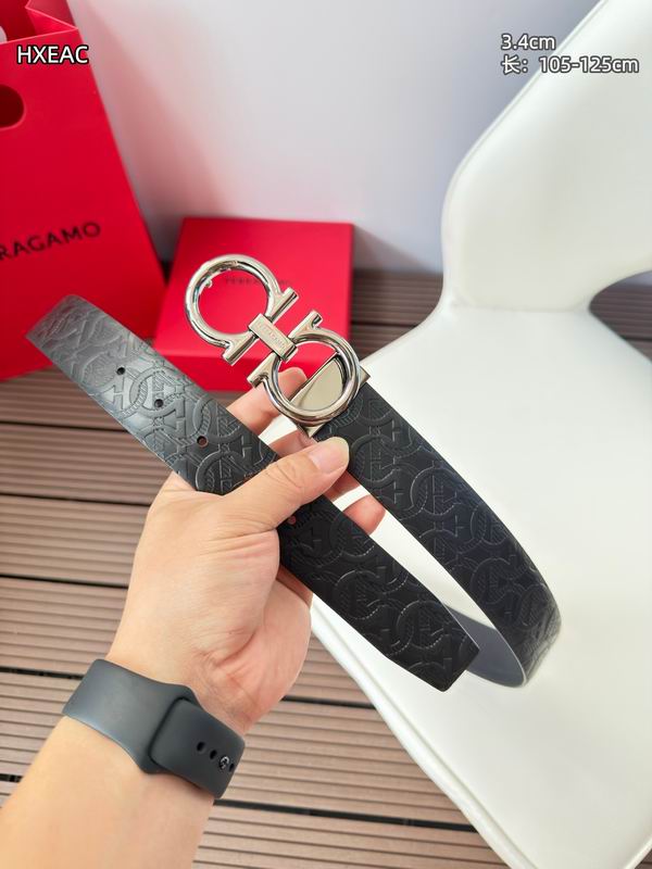Ferragamo belt 34mmX105-125cm 8L (35)