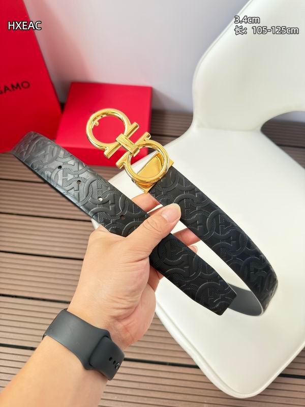 Ferragamo belt 34mmX105-125cm 8L (39)