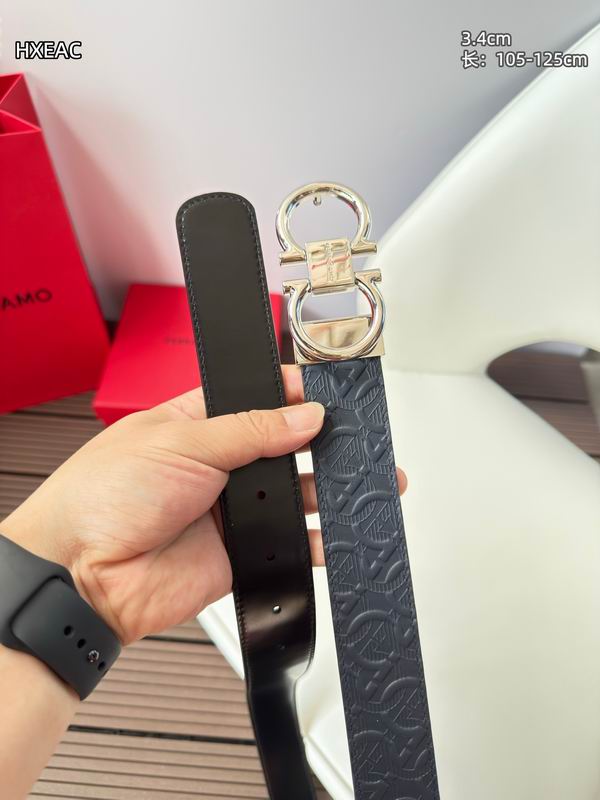 Ferragamo belt 34mmX105-125cm 8L (4)