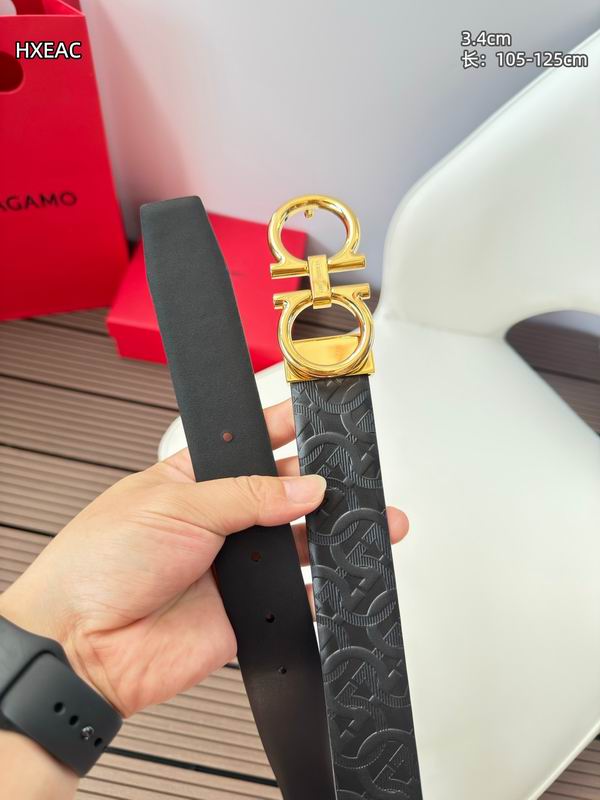 Ferragamo belt 34mmX105-125cm 8L (40)