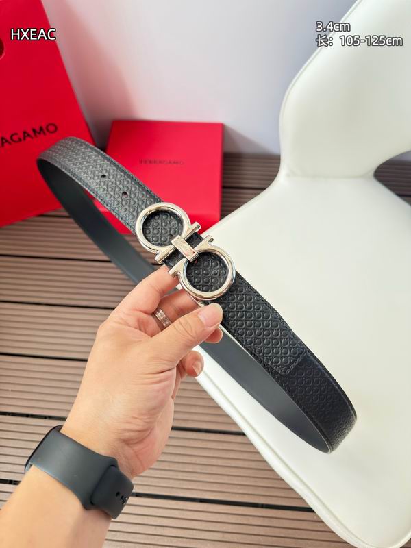 Ferragamo belt 34mmX105-125cm 8L (41)