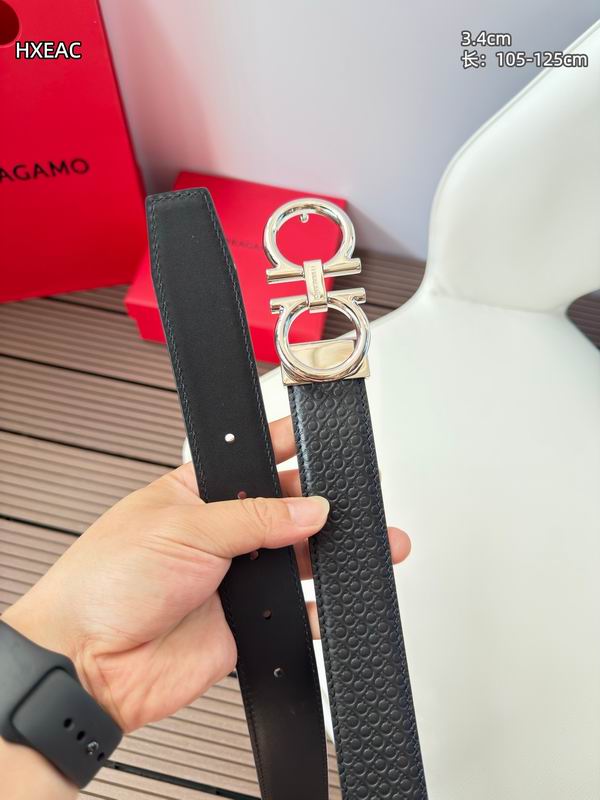 Ferragamo belt 34mmX105-125cm 8L (44)