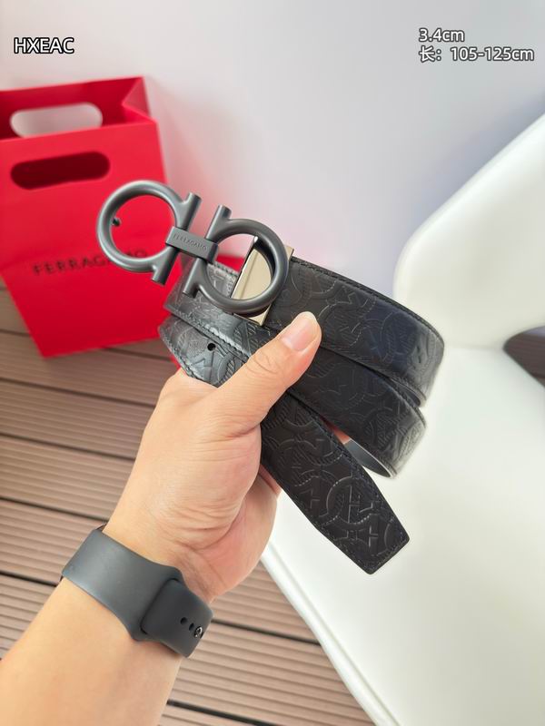 Ferragamo belt 34mmX105-125cm 8L (46)